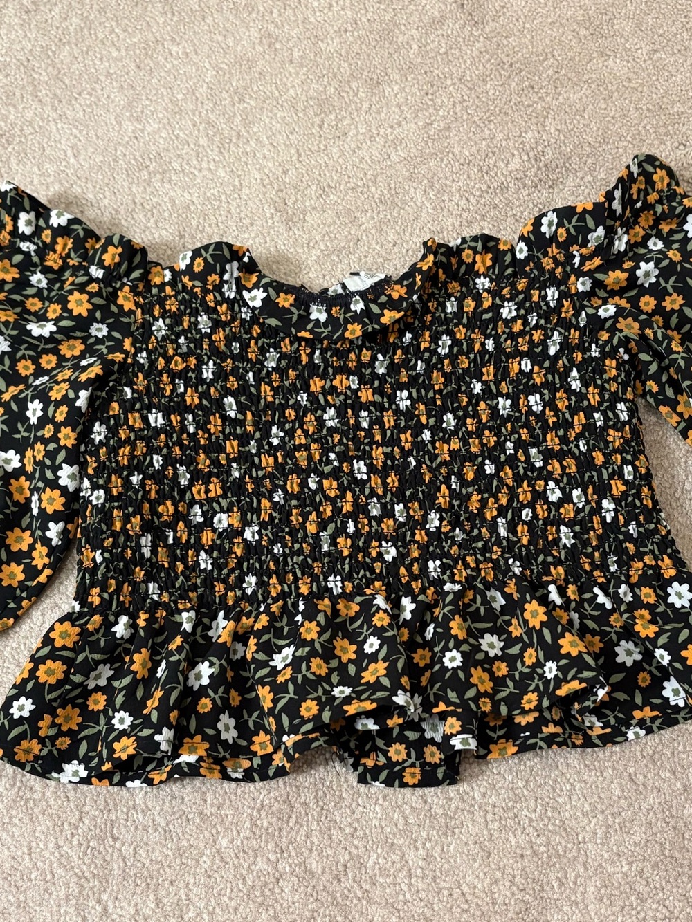 Women’s Love Tree off the shoulder top size M - Picture 7 of 8